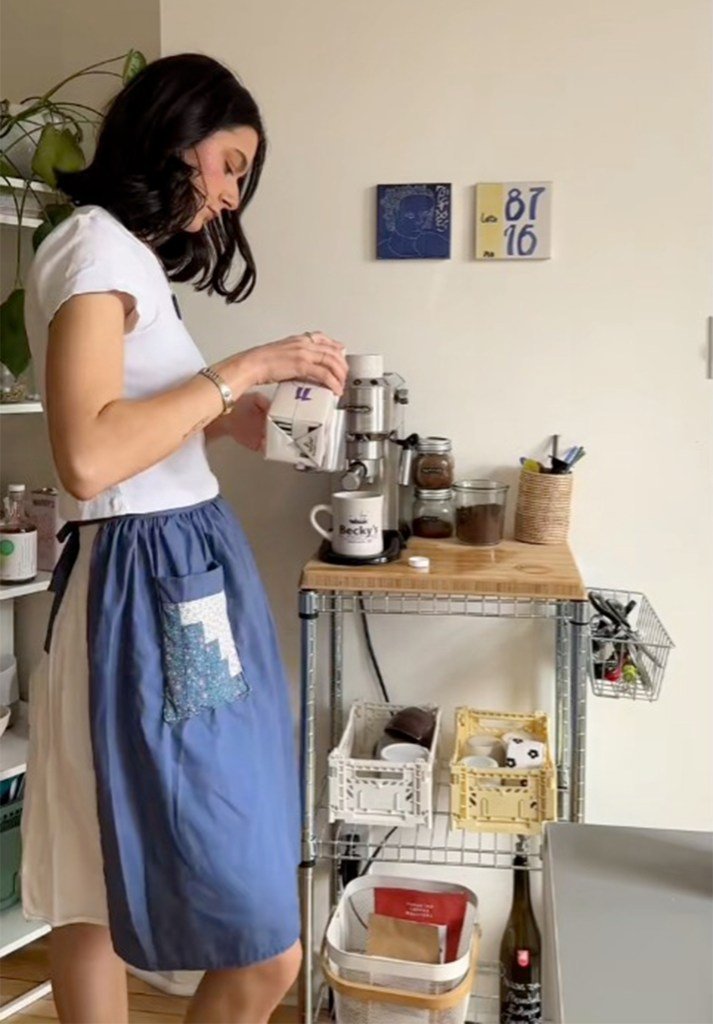 Gen Z TikTokker participating in