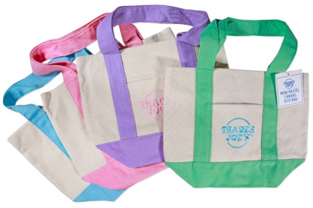 This year for spring, the bite-sized bags come in delicate pink, baby blue, mint green and lovely lavender.