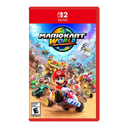Mario Kart World on white background