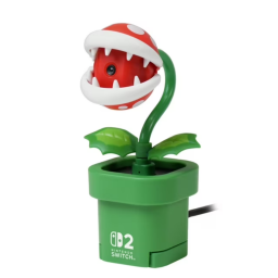 Hori Nintendo Switch 2 Piranha Plant Camera on white background