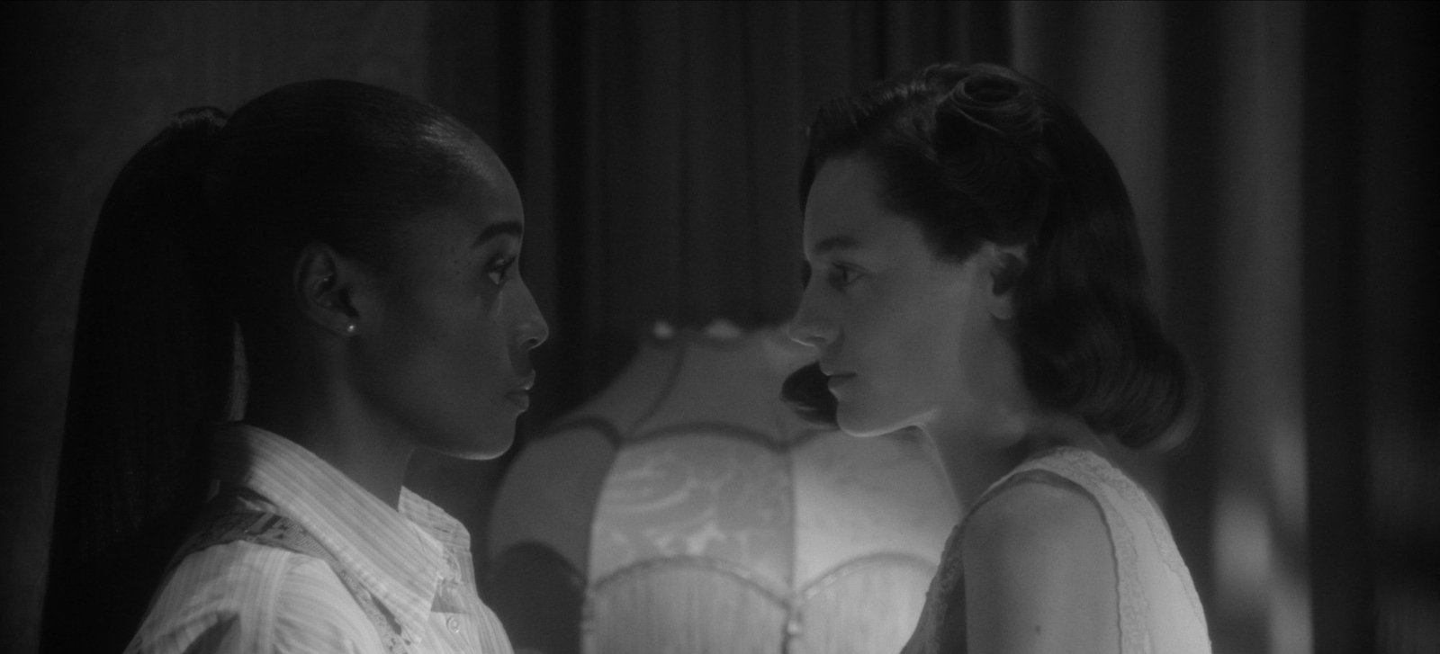 Issa Rae and Emma Corrin fall in love in "Hotel Reverie."